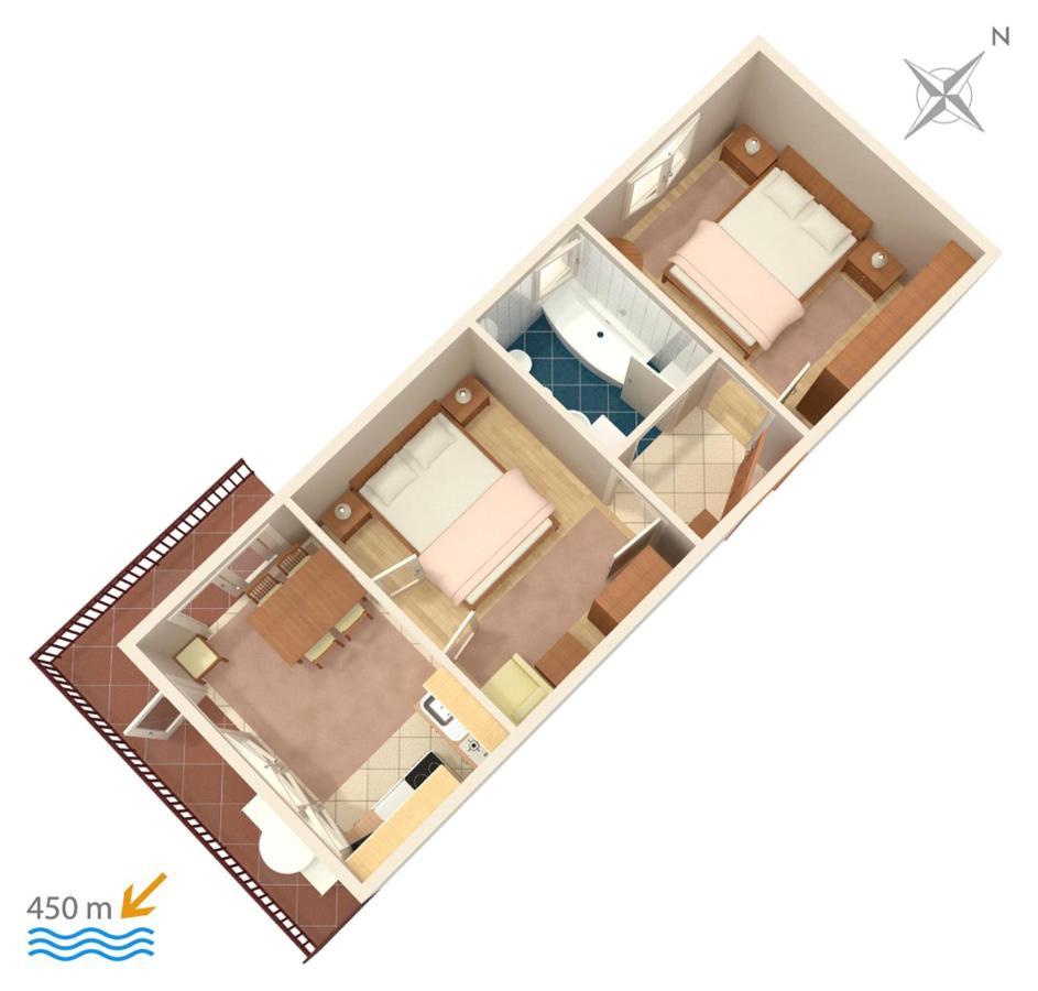 Apartments With A Parking Space Biograd Na Moru, Biograd - 860 Esterno foto